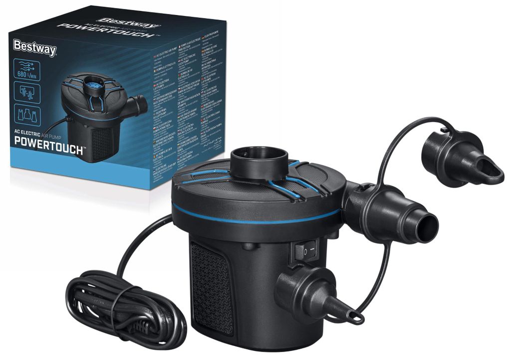Bomba eléctrica de inflado y desinflado Bestway® PowerTouch Imagen del producto 
