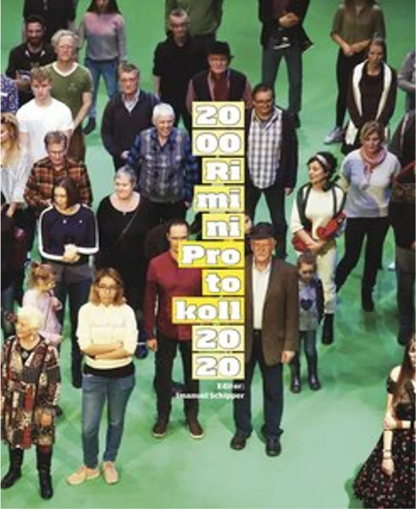 Livre de théâtre Rimini Protokoll le guide de la mise en scène art