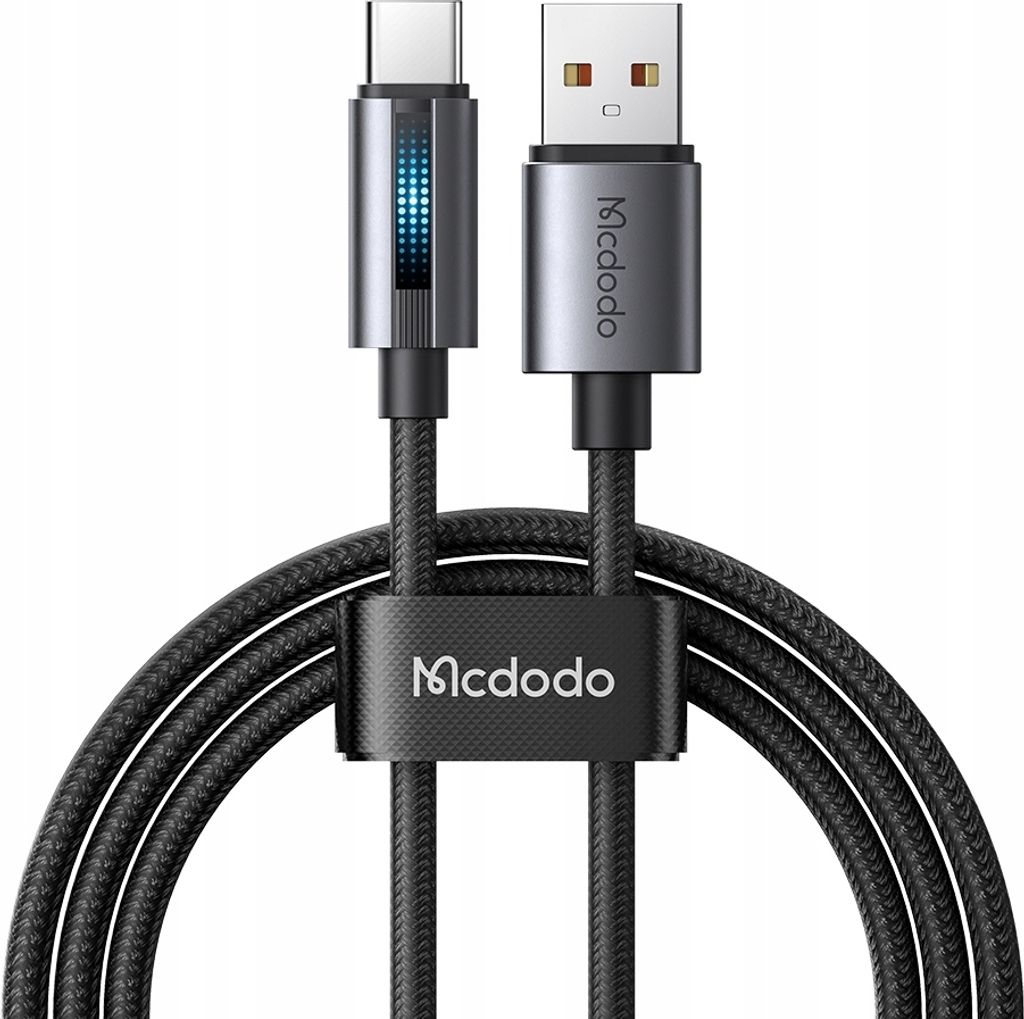 Mcdodo CA-5180 USB-A auf USB-C Kabel, 1,2m (schwarz)