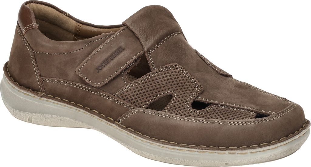 Josef Seibel NEW ANVERS 81 Herrenschuhe - bequeme Slipper - Halbschuhe braun