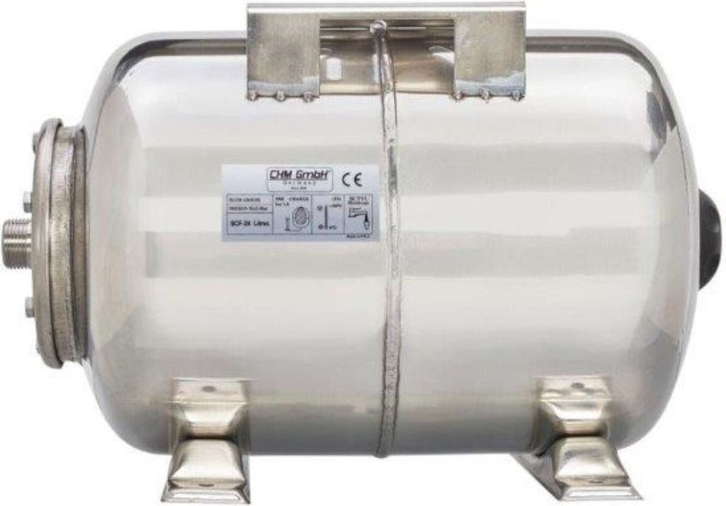 CHM GmbH® 24 L Membrankessel Edelstahltank, Druckbehälter, Produktbild 