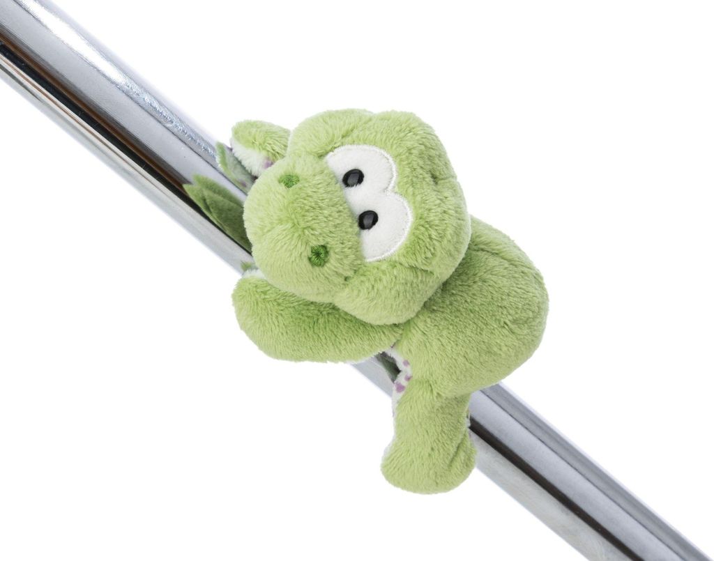 NICI MagNICI Frosch Fridolin Frog 12cm - grün - Kuscheltier mit Magnet – Plüschtier haftet auf Metalloberflächen, Magnettafeln und Taschenhän...
