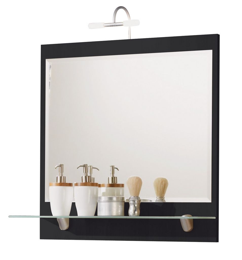 Posseik Spiegel,  anthrazit, 70 cm Produktbild 
