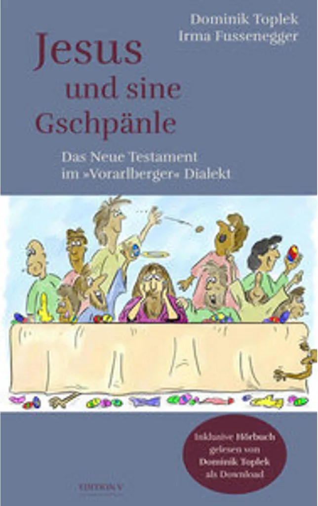 Livre de la Bible Jesus und sine Gschpänle pour l'éveil des enfants