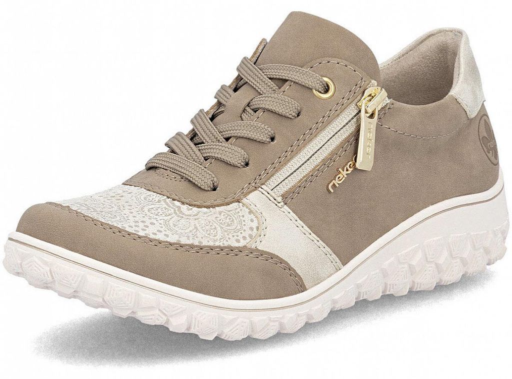 Rieker Sneaker beige-kombiniert in Gr. 37
