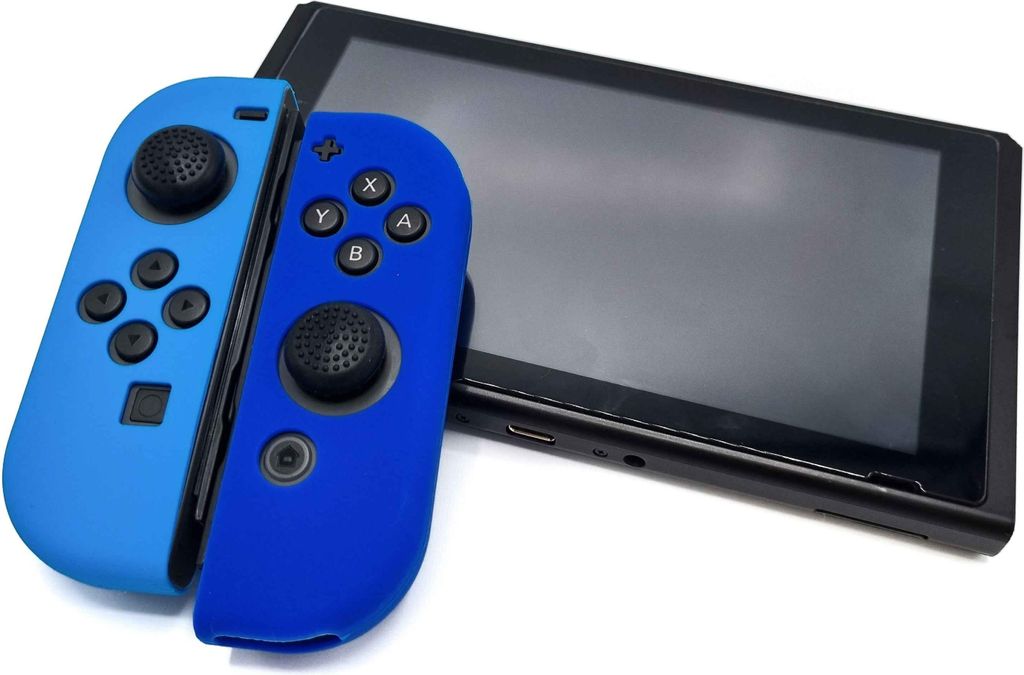 Hüllen & Skins für Nintendo Switch 1 – Performance-Gaming-Hülle – Soft Grip-Abdeckungen – Rutschfestes Joy-Con-Controller-Zubehör – Bla...