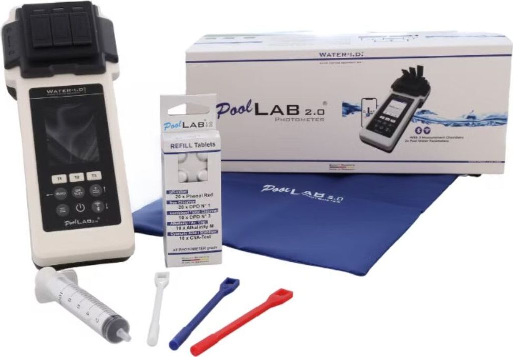PoolLab 2.0 Photometer elektronischer Pooltester WATER-I.D.