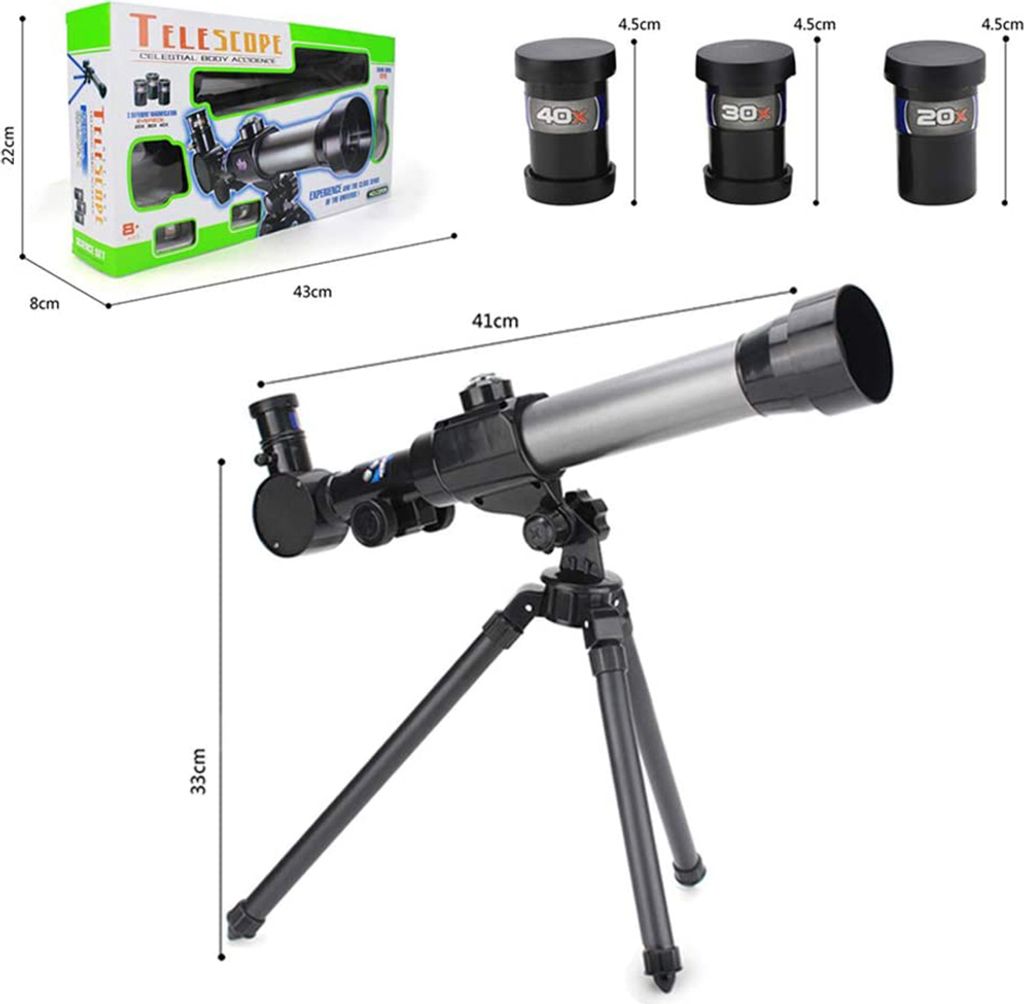 HD refraktor dalekohled dalekohled se stativem pro Obrázek produktu 2