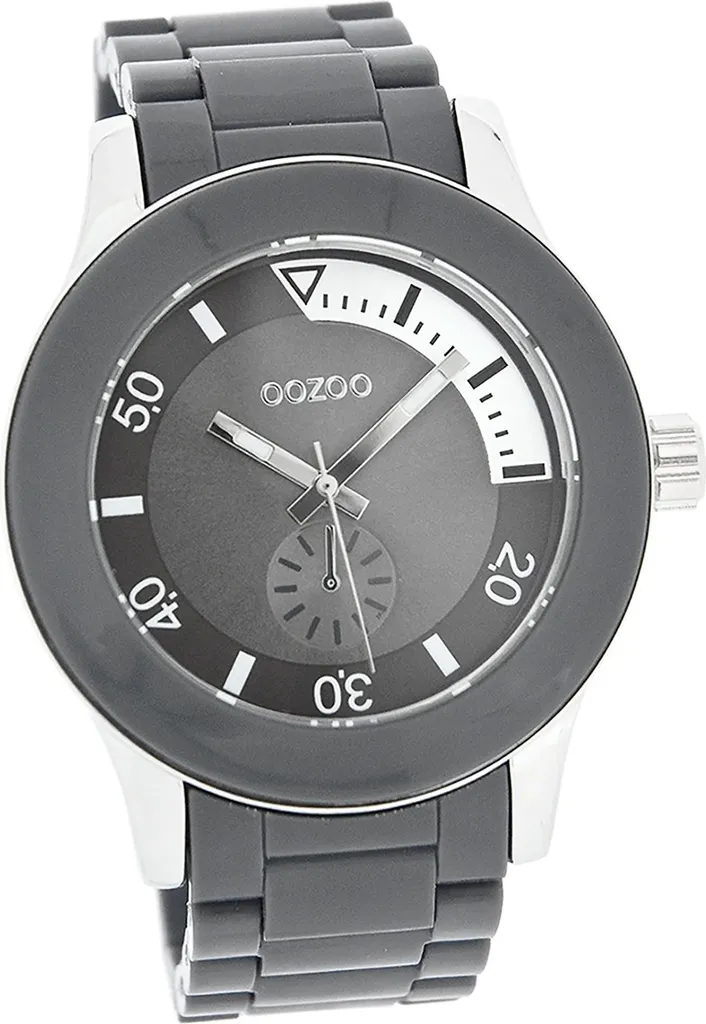 Montre Oozoo Timepieces D2UOC4257A analogique à quartz gris mat 40mm
