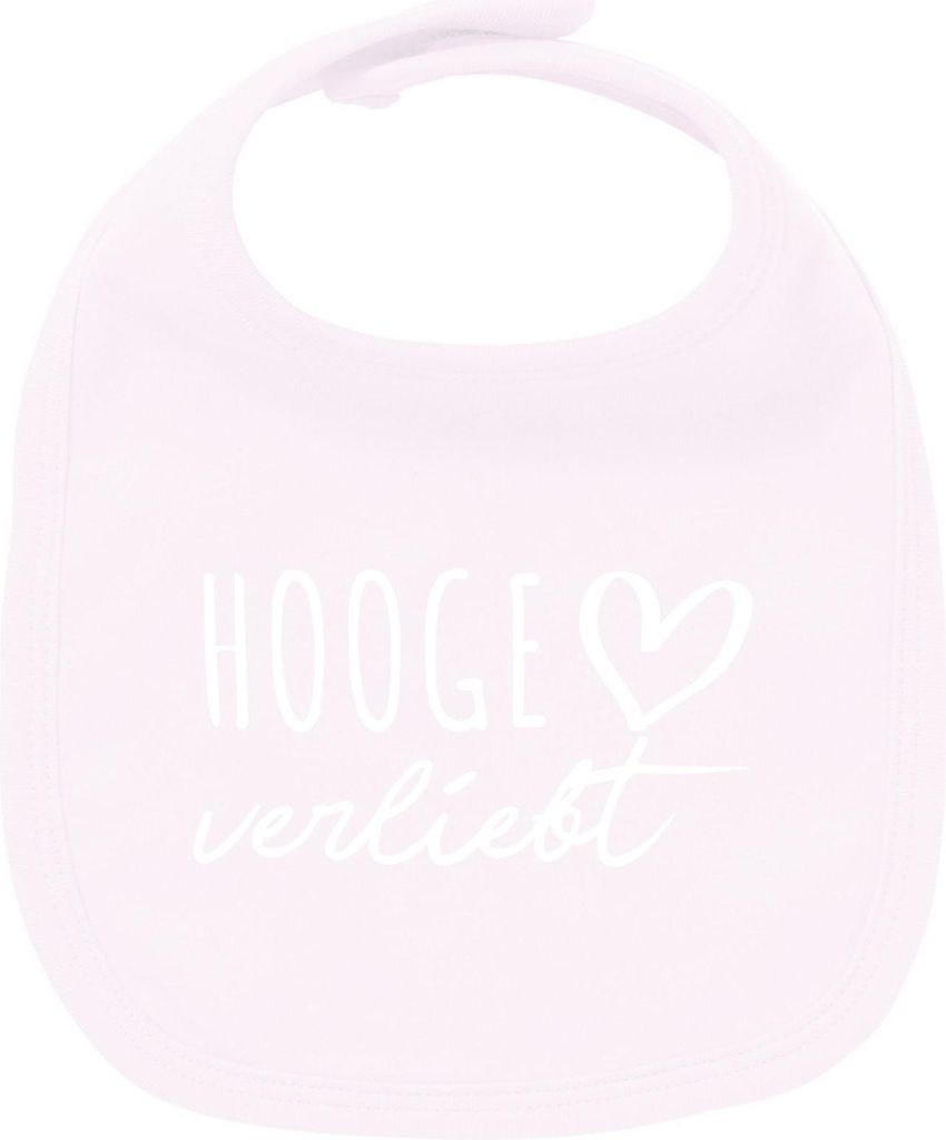 Huuraa Unisex Babylatz Hooge verliebt Geschenk Babypink Baumwolle Hooge Mitbringsel