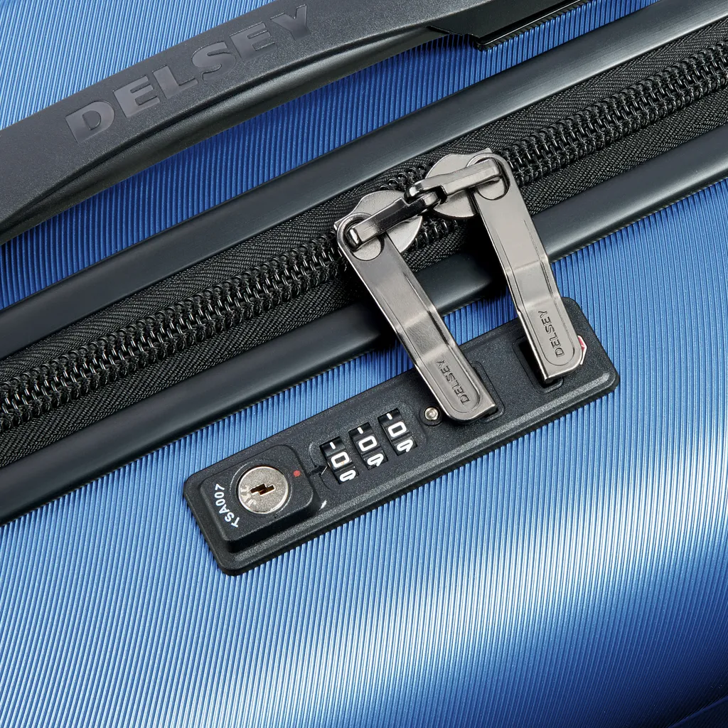 Delsey Comete Plus 55 Lightblue: Il Trolley Cabina Chic e Leggero - 7