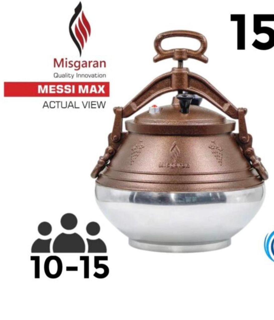 Pentola afgana, Kazan, bollitore Misgaran Messi MAX, 15 L, Immagine del prodotto 