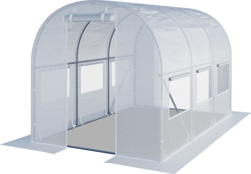 Fóliovník TOOLPORT 2x3 m, stabilní a odolný, s okny–fólie z Obrázek produktu 