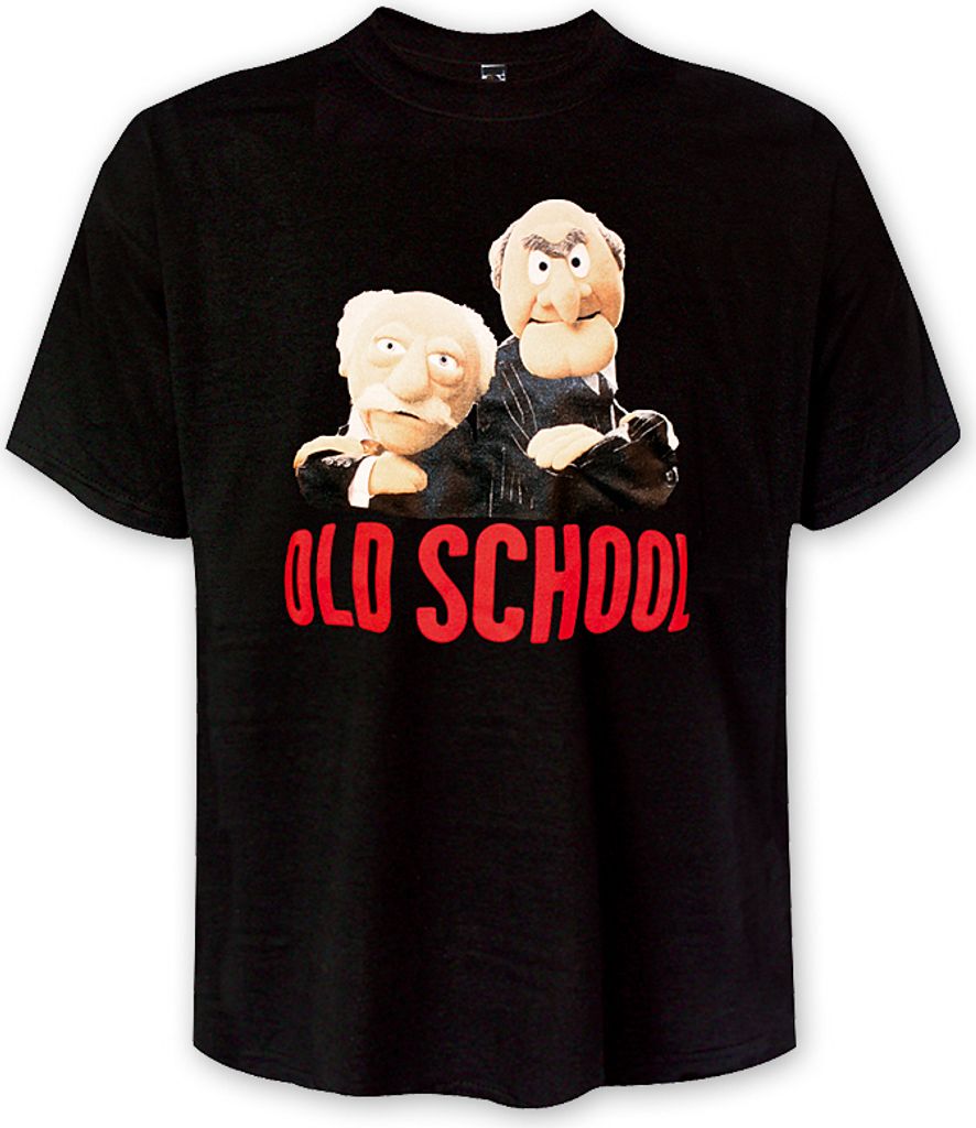 The Muppets T-Shirt Uni Old School schwarz XL Produktbild 