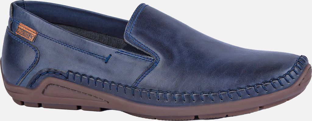 Pikolinos Herren Schuh Halbschuh Slipper Leder Azores 06H-5303, Größe:44 EU, Farbe:Blau
