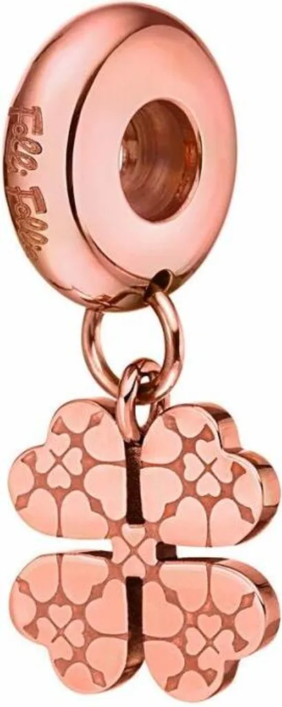 Charm Folli Follie 1P16T012R Perle Mrs - Gioiello Donna Oro Rosa 925