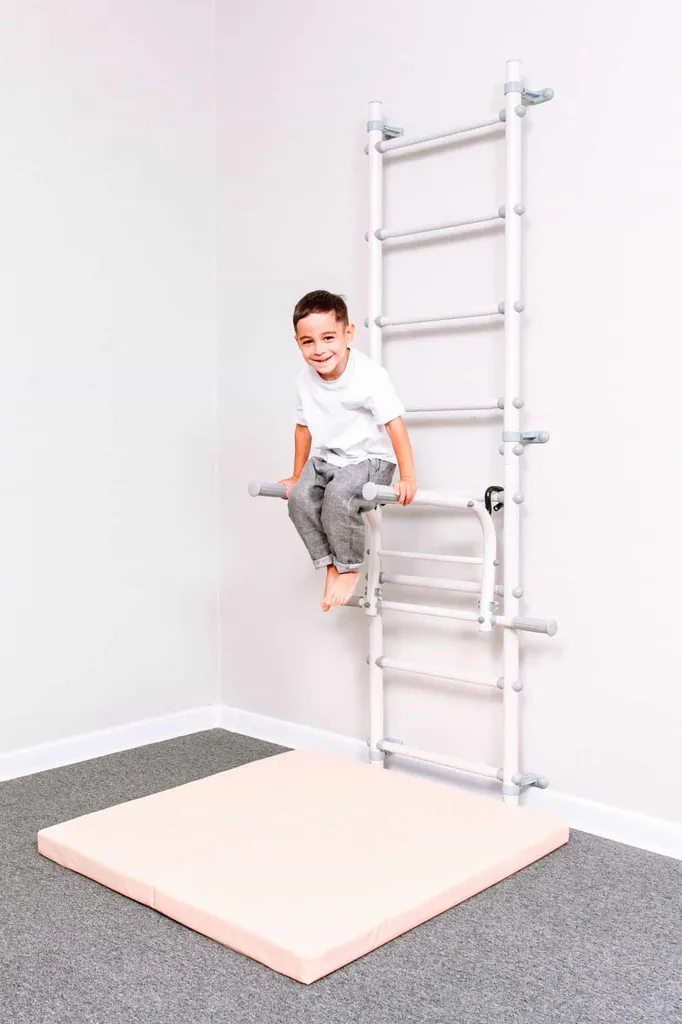 Espalier métallique Next Basic avec barre de traction et dips pour enfant - 10