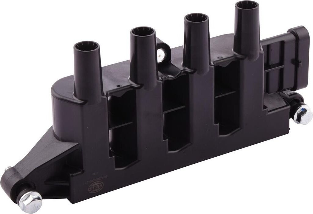 HELLA 5DA 358 000-271 - OE 552 0011 2 Zündspule für Mito (955), 500 (312), Doblo, Fiorino, Punto, Idea, Linea, Palio, Panda, Qubo, KA (RU8)