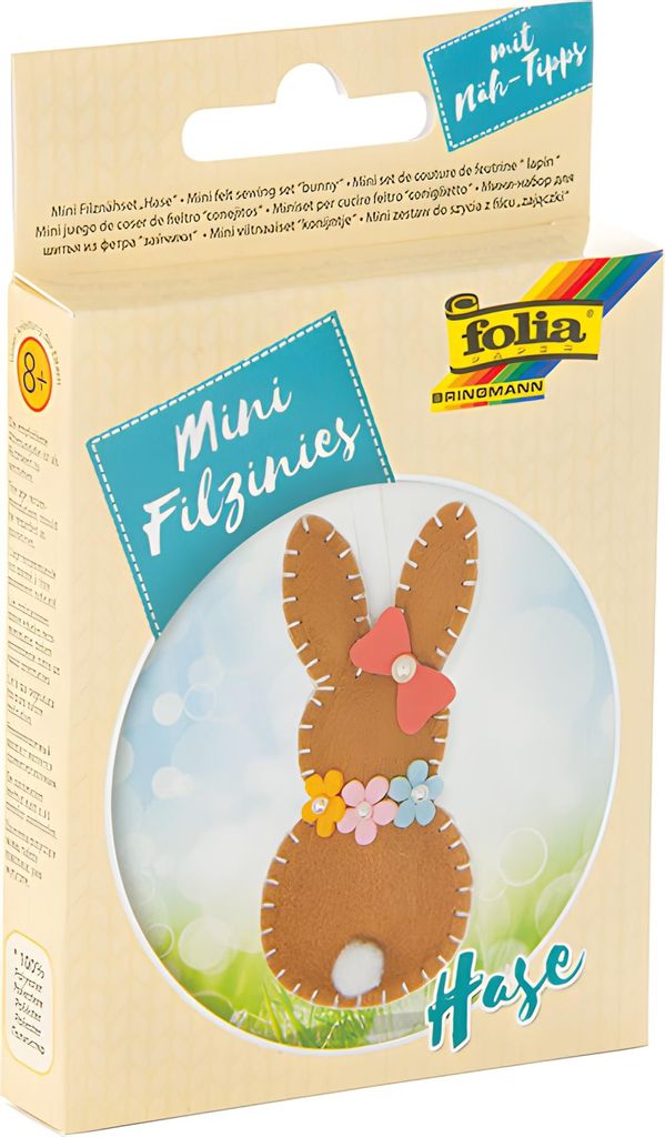 Folia Hase, Nähset für Kinder, 8 Jahr(e), 1 Stück(e) Produktbild 