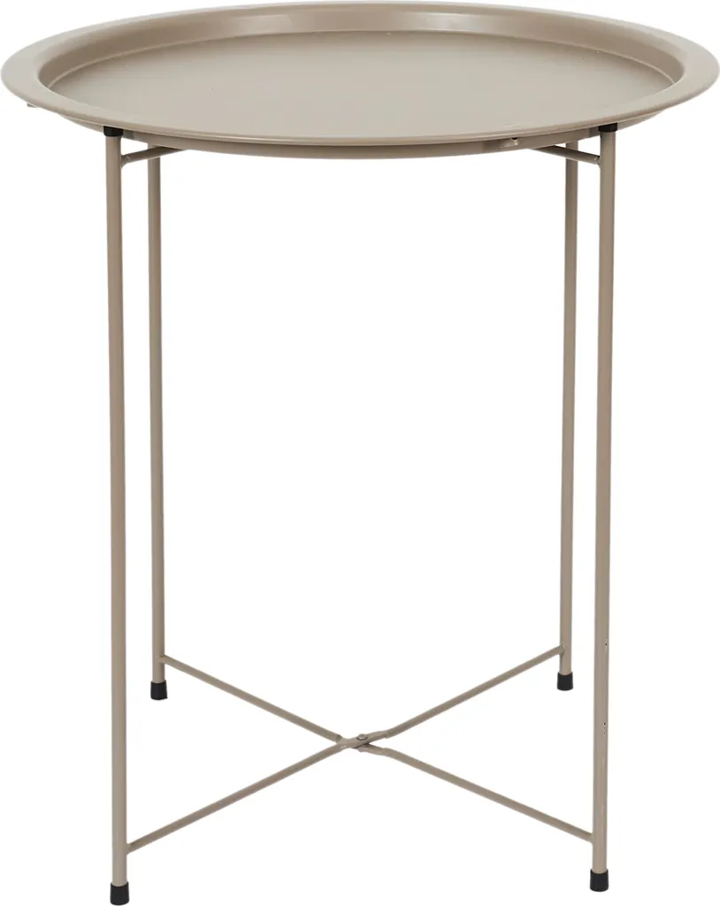 Table de salle à manger Sienna Beige - Table fixe pour salon de 6 places