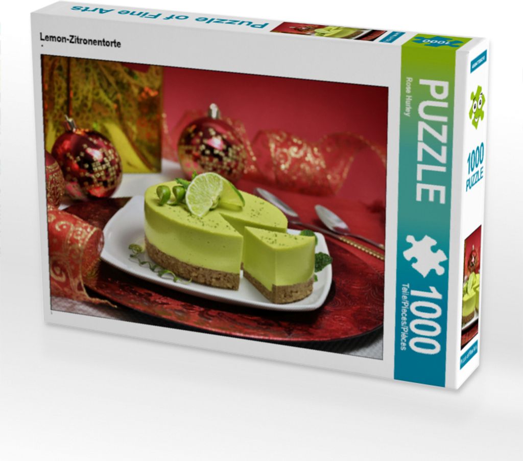CALVENDO Puzzle Lemon-Zitronentorte | 1000 Teile Lege-Größe 64x48cm Foto-Puzzle für glückliche Stunden