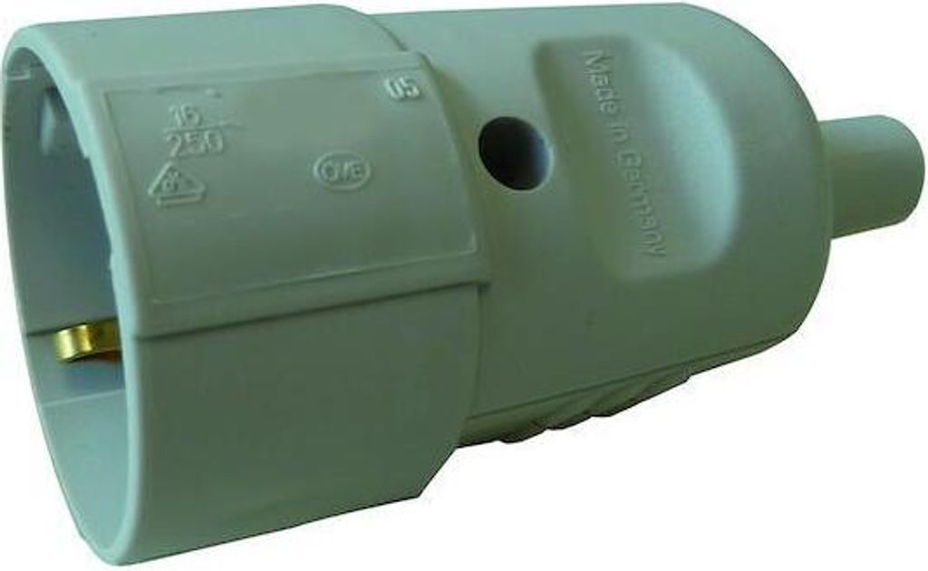 PROTEC.class PSKU12 Kupplung mit Tülle, 16A, grau