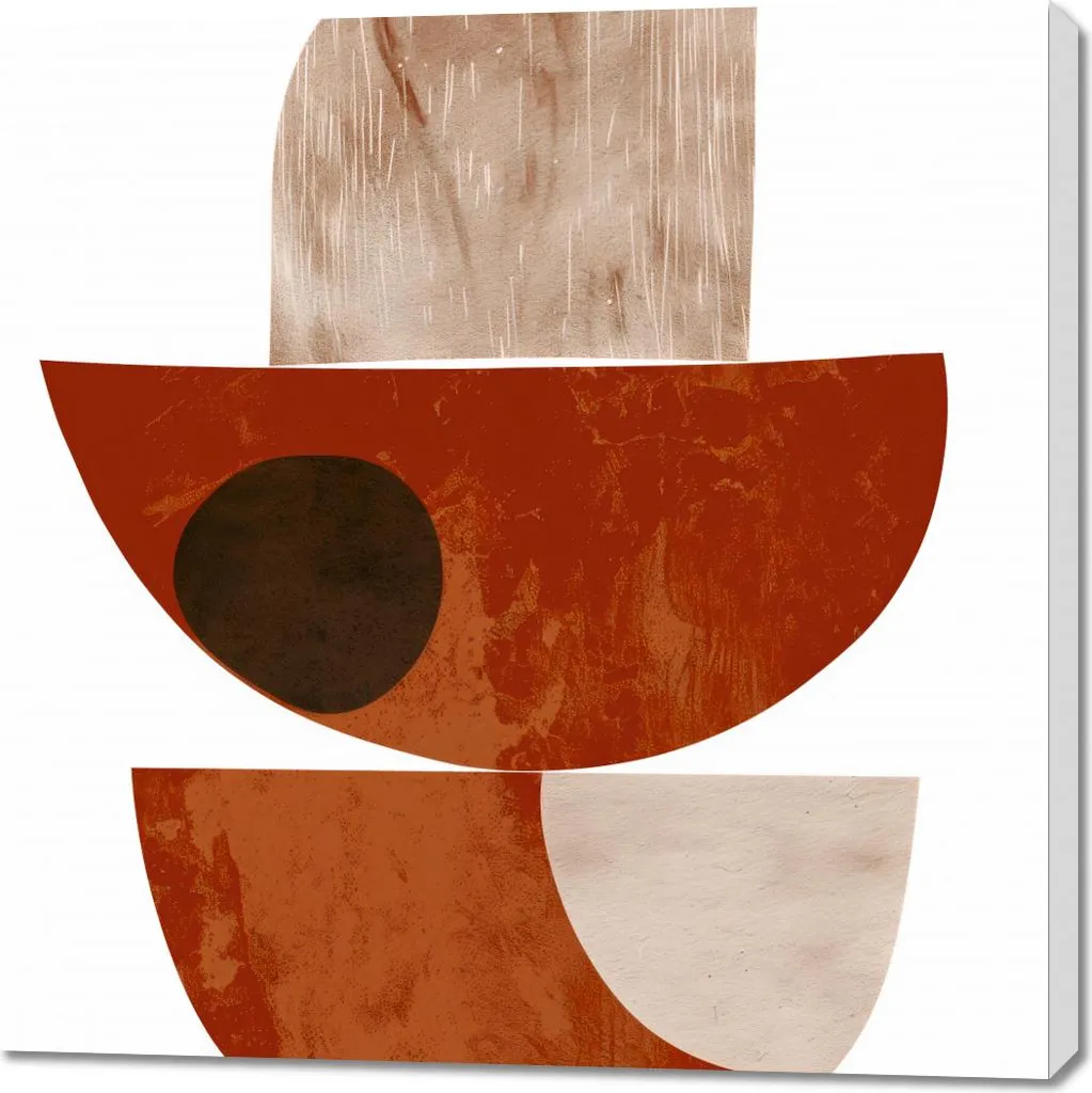 Quadro 100x100 cm Strato terroso