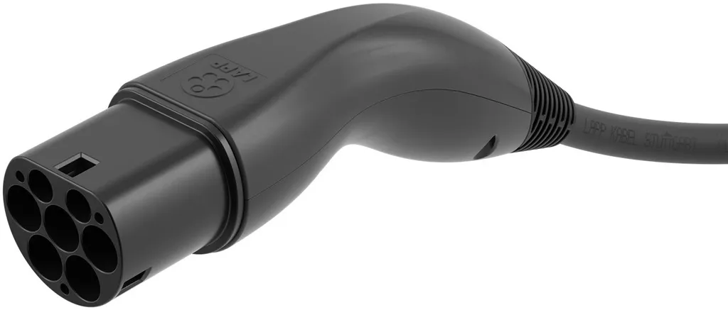 Câble Type 2 de 11 kW triphasé, longueur 3m, robuste et compact - 15