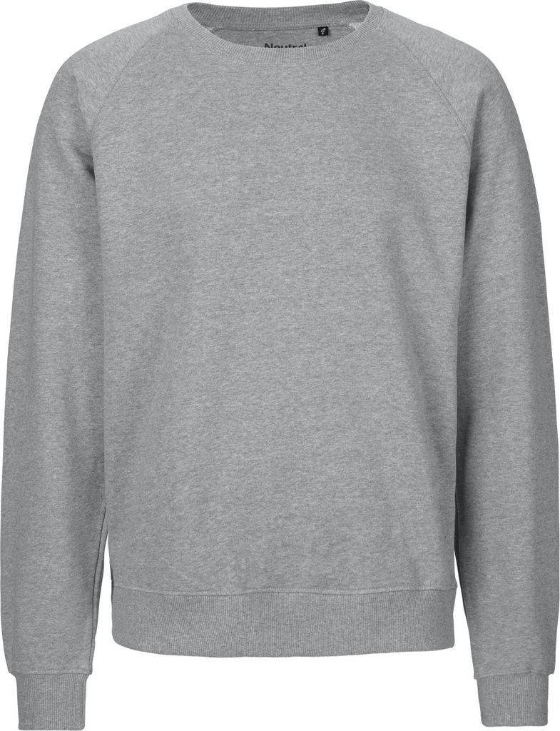 Neutral O63001 | Uni Sweatshirt / 100% Fairtrade-Baumwolle - Farbe: Sports Grey - Größe: XXL