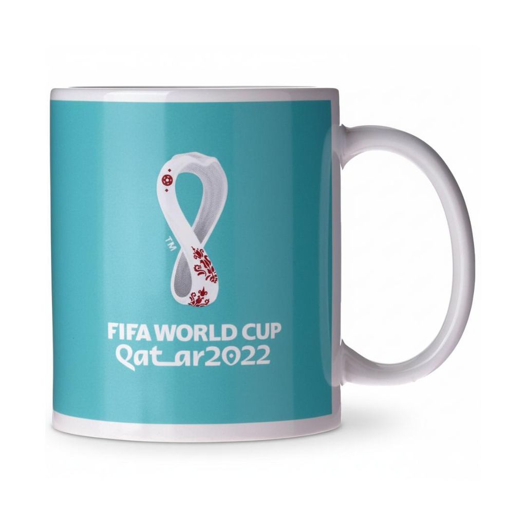 FIFA Official Fussball Weltmeisterschaft 2022 Qatar Becher 325 ml (456) WM22 Lizenzprodukt Fanartikel World Cup Limited Edition Sammler Tasse Fußball