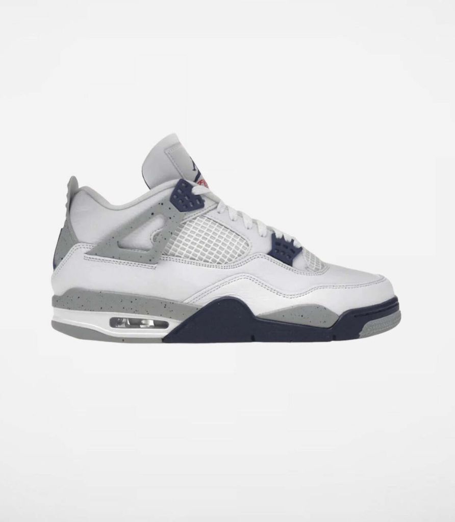 Air Jordan Schuhe Modell 4 Midnight Navy, Größe 43, mit Produktbild 