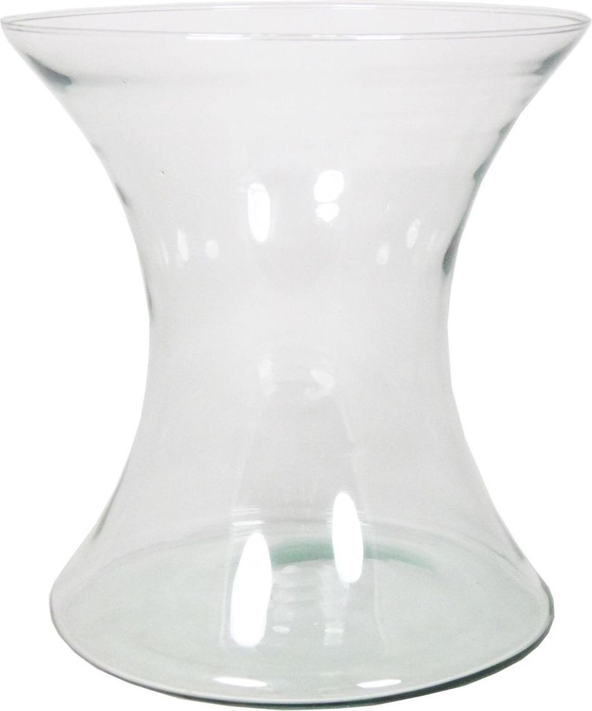 INNA-Glas Blumen Vase Liz Ocean aus Glas, klar, 25 cm, Ø 23 Produktbild 