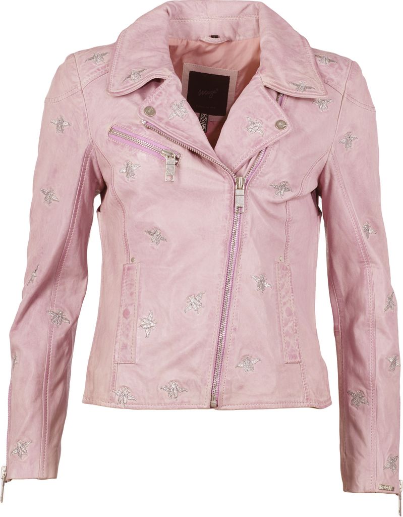 Maze Lederjacke Blackridge Damen pink S Produktbild 