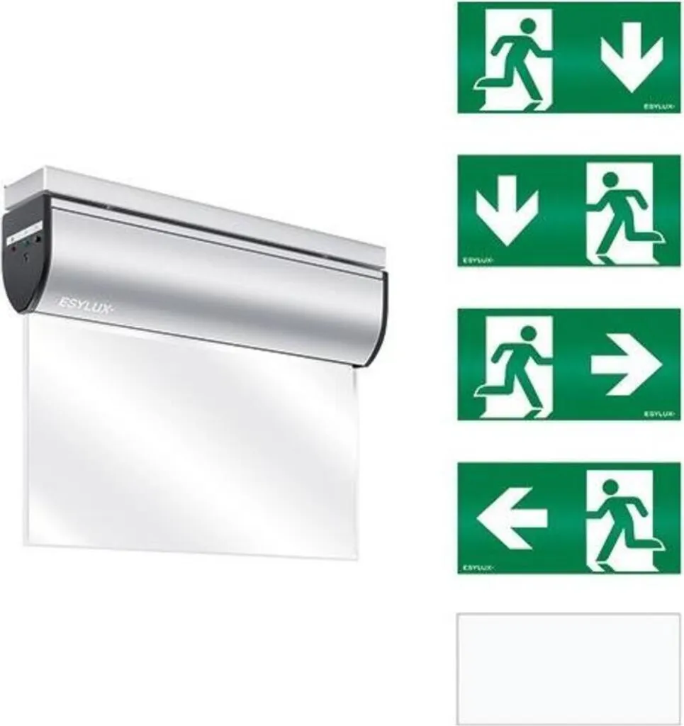Bloc de secours LED pour coupure de courant 3h IP40 visibilité 25m