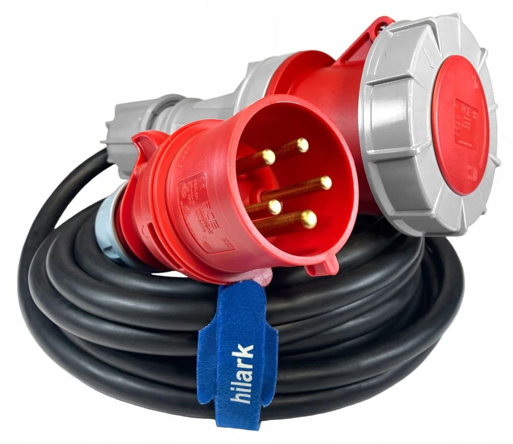 CEE-Adapter IP67 32A 5-polig auf 63A 5-polig 1M