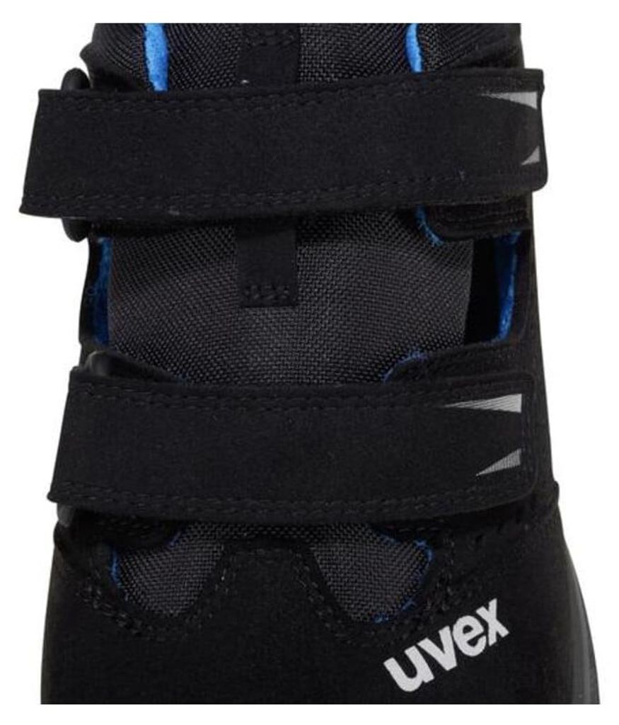 Uvex Sicherheits /Halbschuhe 1 X Craft S1 Pl SR 6808 | Schwarz, Grün | 43 (Weite 10) | 71 68081 045 43
