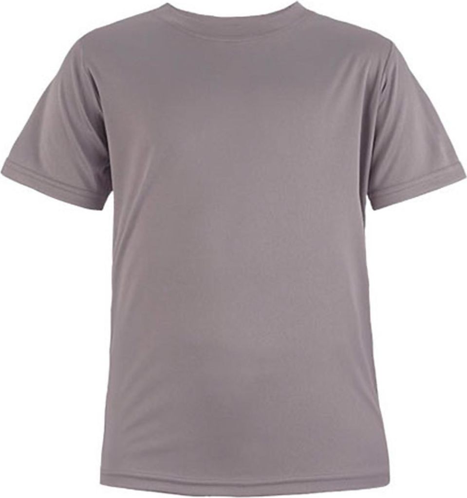 UV-Performance T-Shirt Kinder, Hellgrau, 164