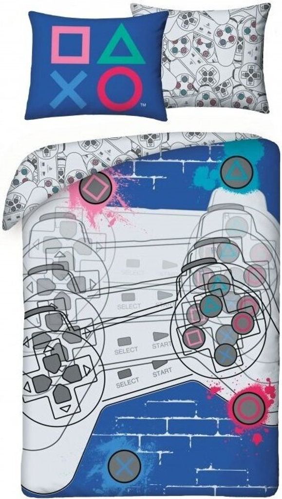 Ložní prádlo 140x200 100% bavlna Podložka pod PlayStation Obrázek produktu 
