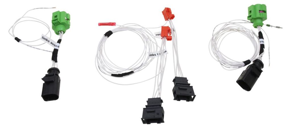 Für Audi A3 8V Original Kufatec Adapter Kabel LED auf LED Facelift Rückleuchten in der Farbe von KUFATEC GmbH & Co. KG