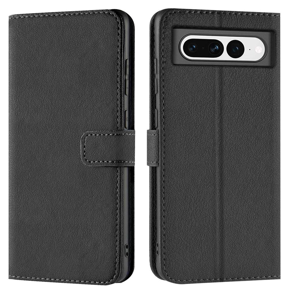 Book Case für Google Pixel 7 Pro Hülle Flip Cover Handy Tasche Schutz Hülle Etui