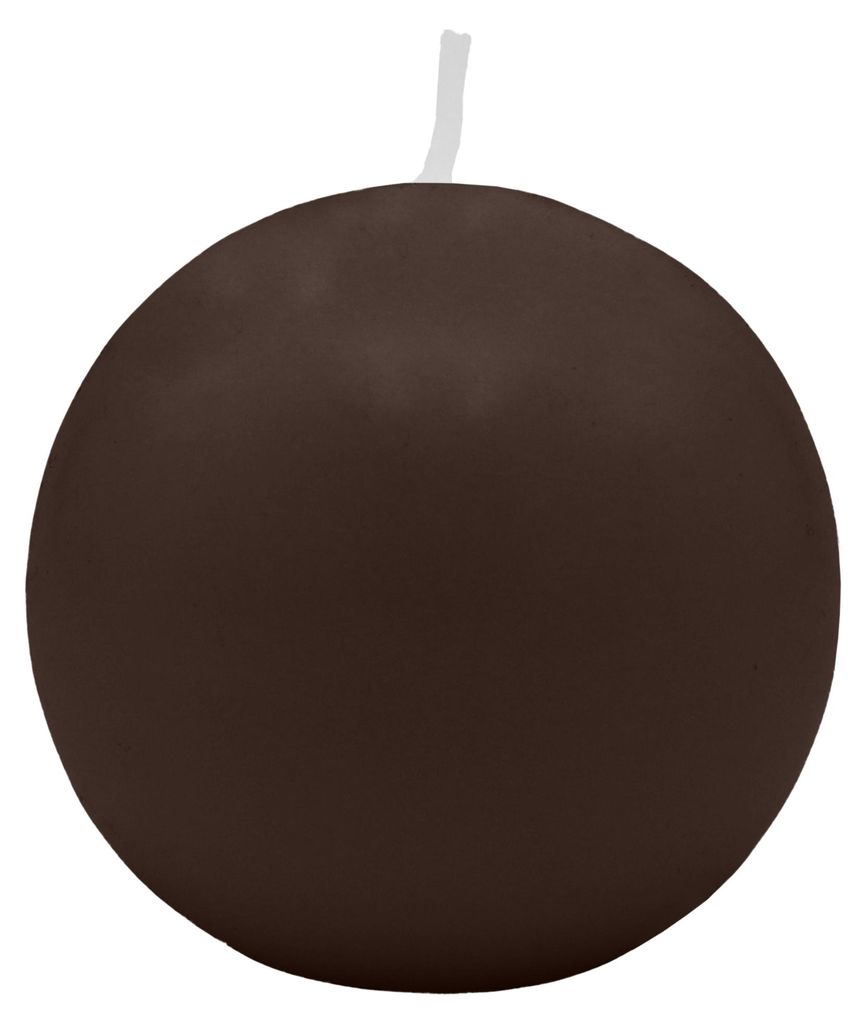 Kugelkerzen Chocolate Schokolade Ø 60 mm, 16 Stück