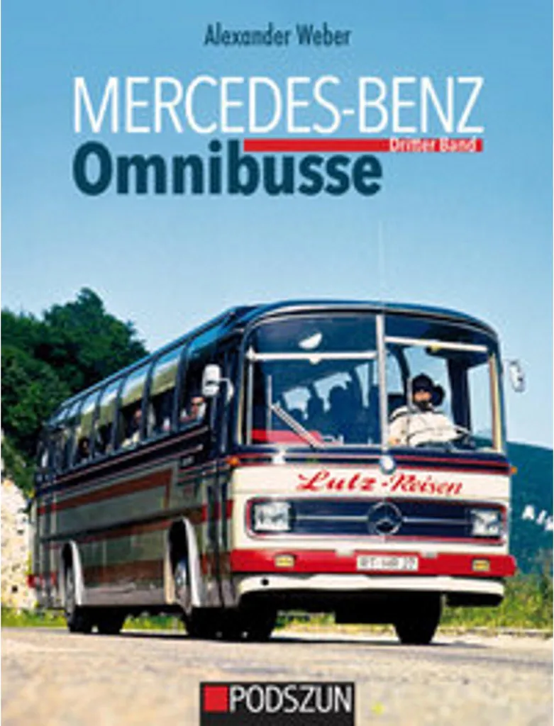Livre historique Mercedes-Benz Omnibusse volume 3 illustré