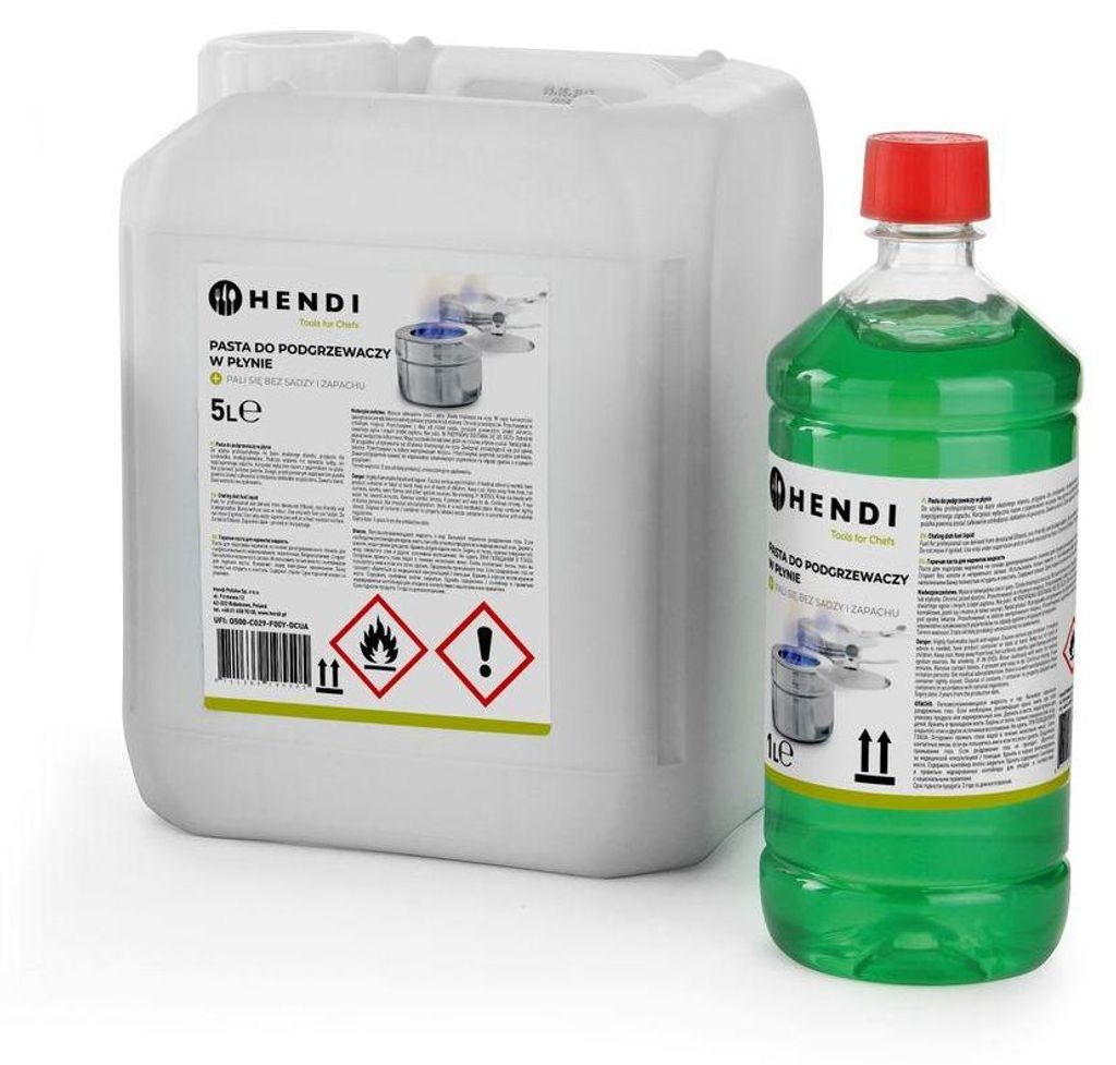 HENDI Brennpaste Ethanolbasis 5 Ltr Kanister Brennpasten