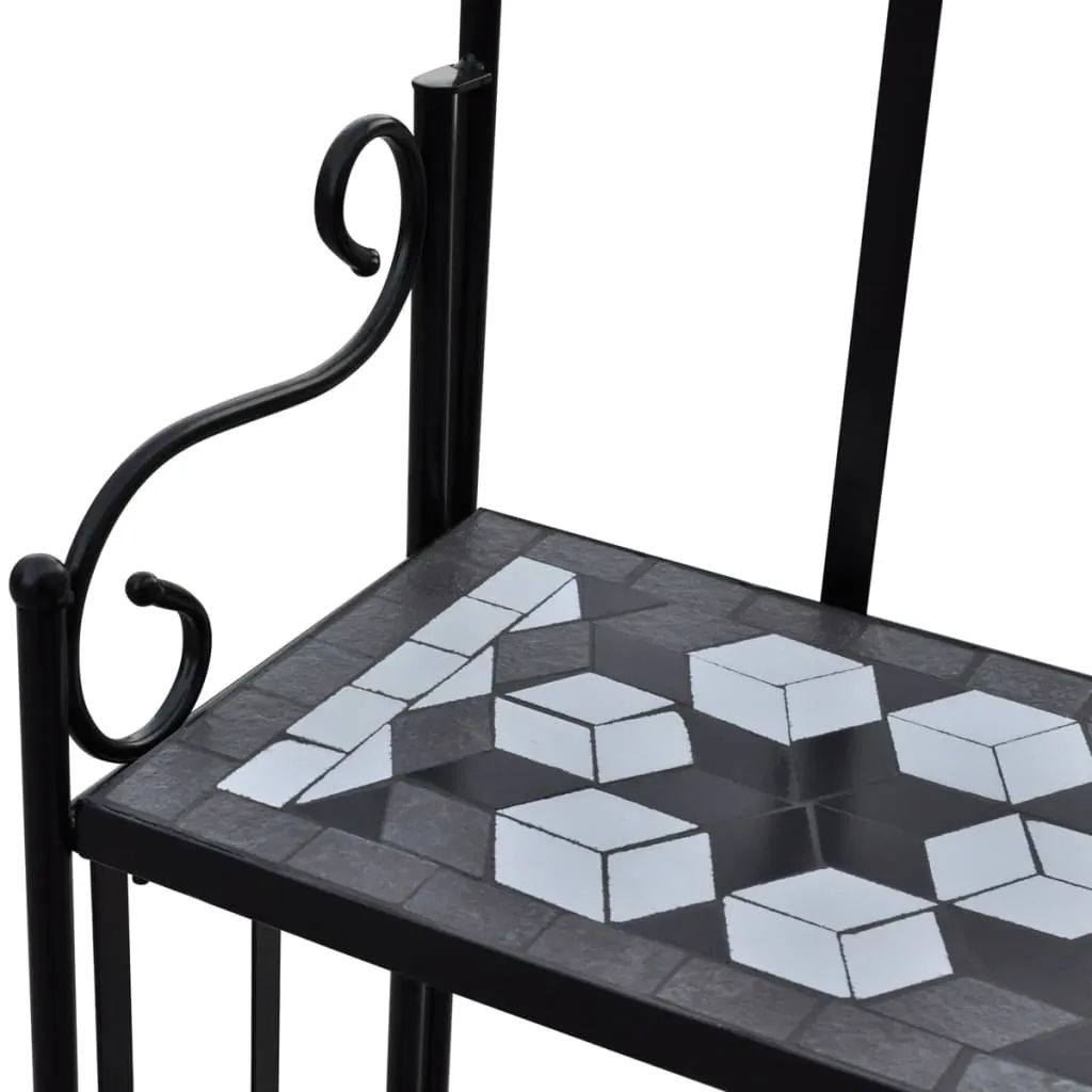 Support pour plantes Mosaïque - Idéal pour décorer balcon et véranda