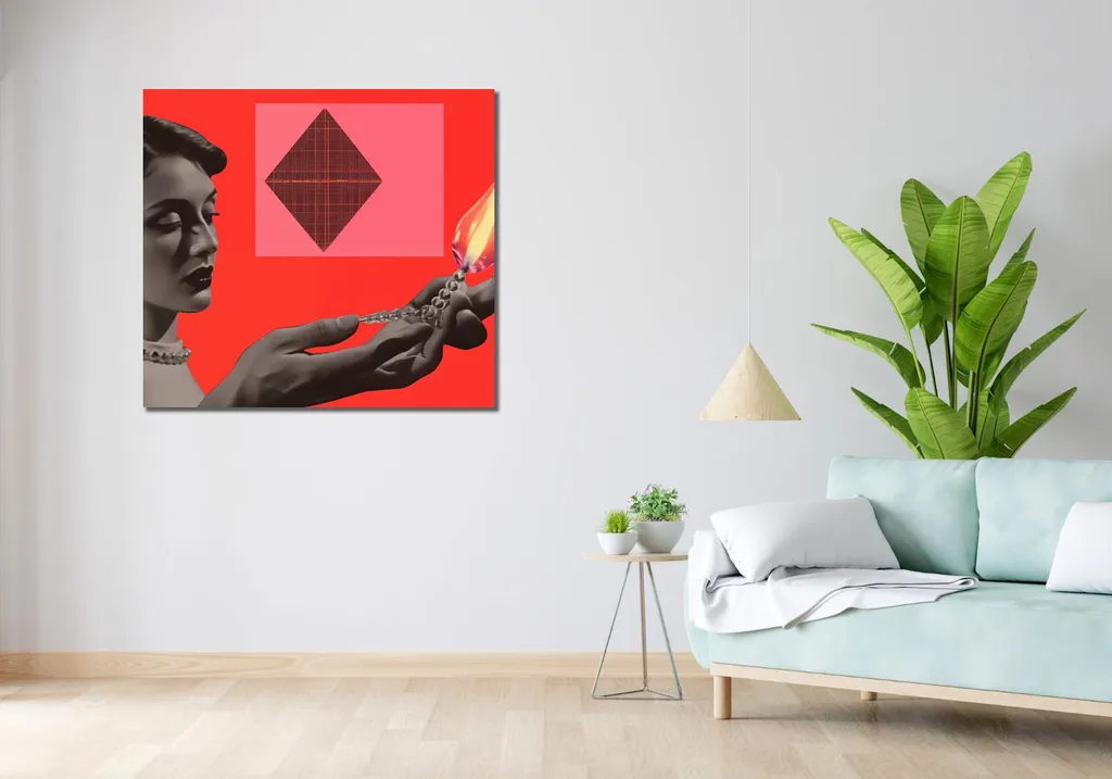 Réveillez vos Murs Blancs avec l'Image Réalité Surexposition 100x90 - 2