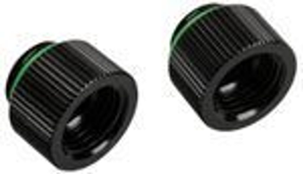 Bitspower Touchaqua, Anpassung, Messing, Schwarz, 1/4", 10 mm