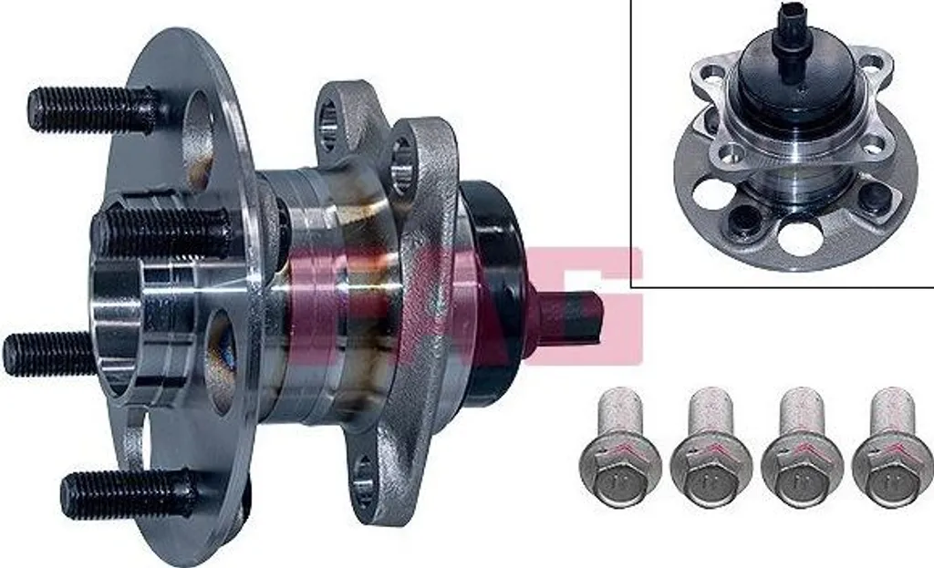 Kit Roulement de Roue FAG 713 6189 90 pour Corolla et Yaris OE 4245052060