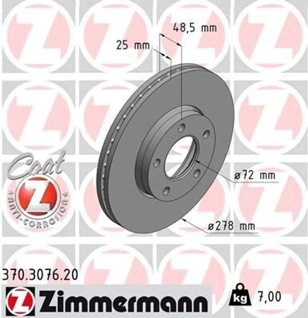 Éliminez les vibrations au freinage : Disque Zimmermann pour Mazda 3 et 5