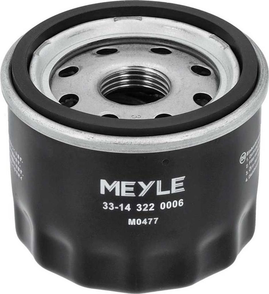Ölfilter MEYLE 33-14 322 0006 Anschraubfilter für SUZUKI SWIFT V (AZ) IGNIS (MF) Celerio (LF)