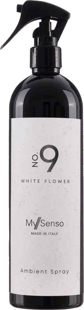 Ambient Spray N°9 White Flower 500 ml, My Senso, 100% natürlich, Raumspray
